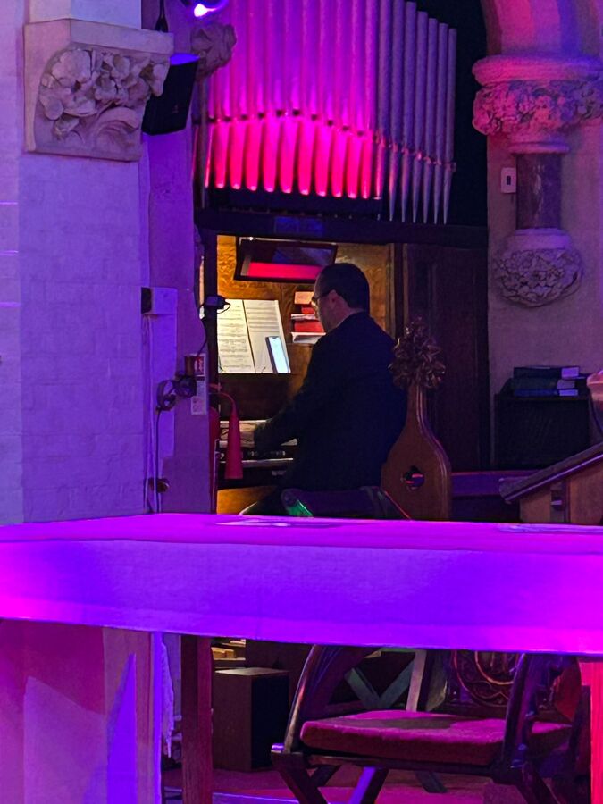 Patrick our fantastic accompanist!